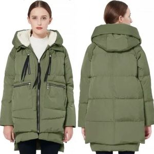Women’s Orolay Coat Green Small
